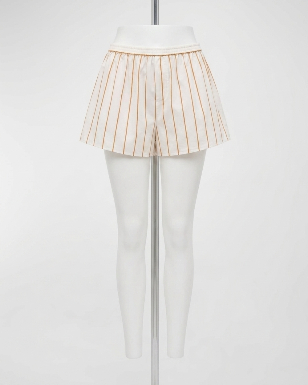 NEW STAUD rove short in solana stripe